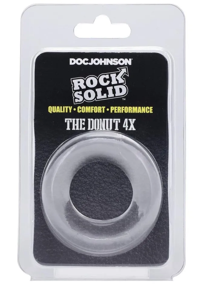 Male Sex Toys Rock Solid Rock Solid The Donut 4x Cock Ring