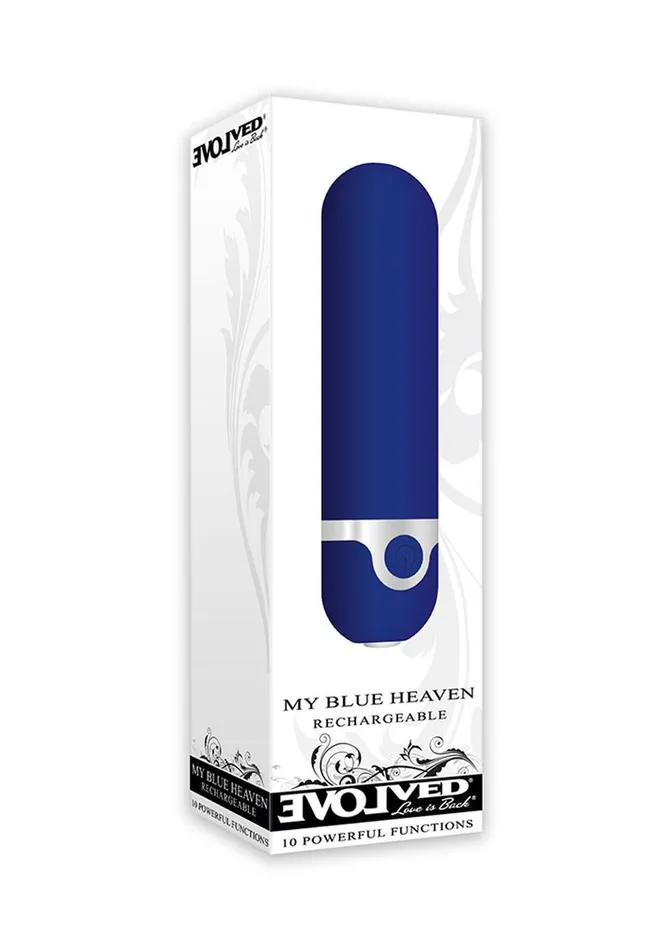 My Blue Heaven Rechargeable Bullet Evolved Vibrators