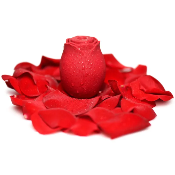 Mystic Rose Sucking and Vibrating Silicone Rose Red XR Brands inmi Vibrators Mystic Rose Sucking and Vibrating Silicone Rose Red XR Brands inmi Vibrators