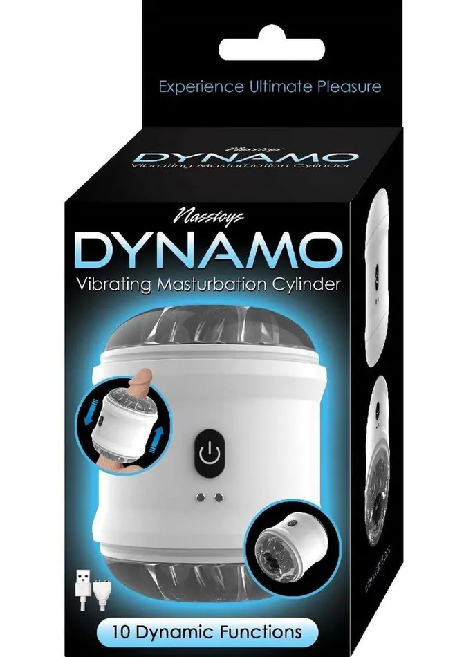 Nasstoys Male Sex Toys Dynamo Rechargeable Dual End Vibrating Masturbator Cup