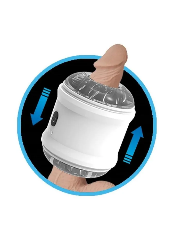 Nasstoys Male Sex Toys Dynamo Rechargeable Dual End Vibrating Masturbator Cup