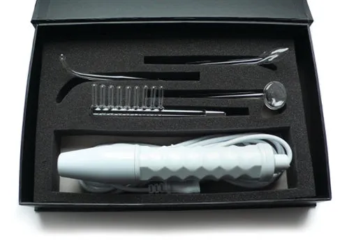 Neon Wand Electrosex Kit White Handle Red Electrode Kinklab Vibrators