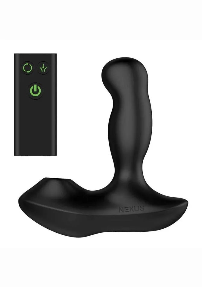 Nexus Revo Air Rechargeable Silicone Suction and Rotating Prostate Massager with Remote Control Nexus Male Sex Toys Nexus Revo Air Rechargeable Silicone Suction and Rotating Prostate Massager with Remote Control Nexus Male Sex Toys