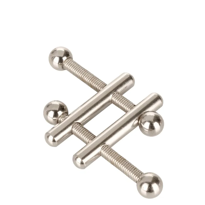 Nipple Grips Crossbar Nipple Vices CalExotics Nipple Clitoral Toys Nipple Grips Crossbar Nipple Vices CalExotics Nipple Clitoral Toys