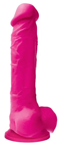 nsnovelties Dildos Colours Pleasures 8 Inch Dildo Pink
