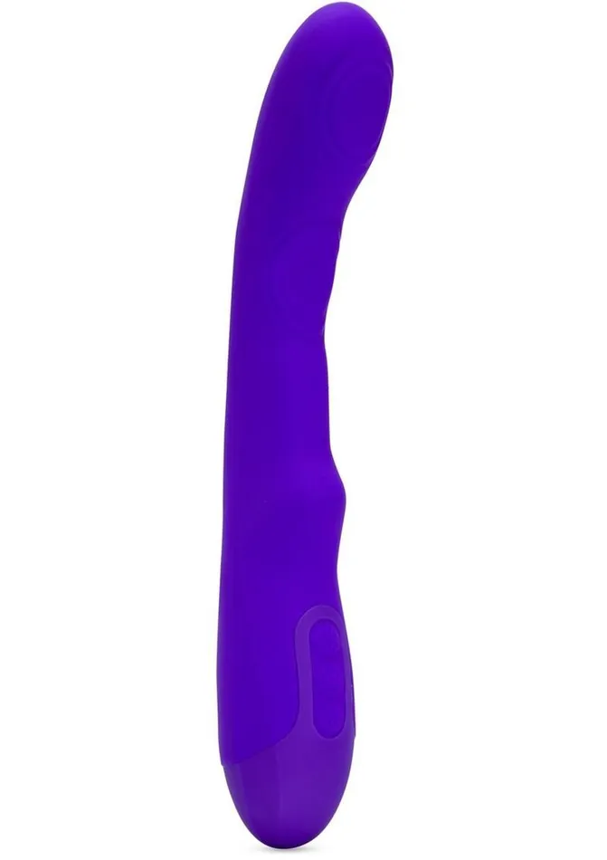 Nu Sensuelle Female Sex Toys Nu Sensuelle Vivi Rechargeable Silicone Double Tapping Vibe with Clitoral Stimulation