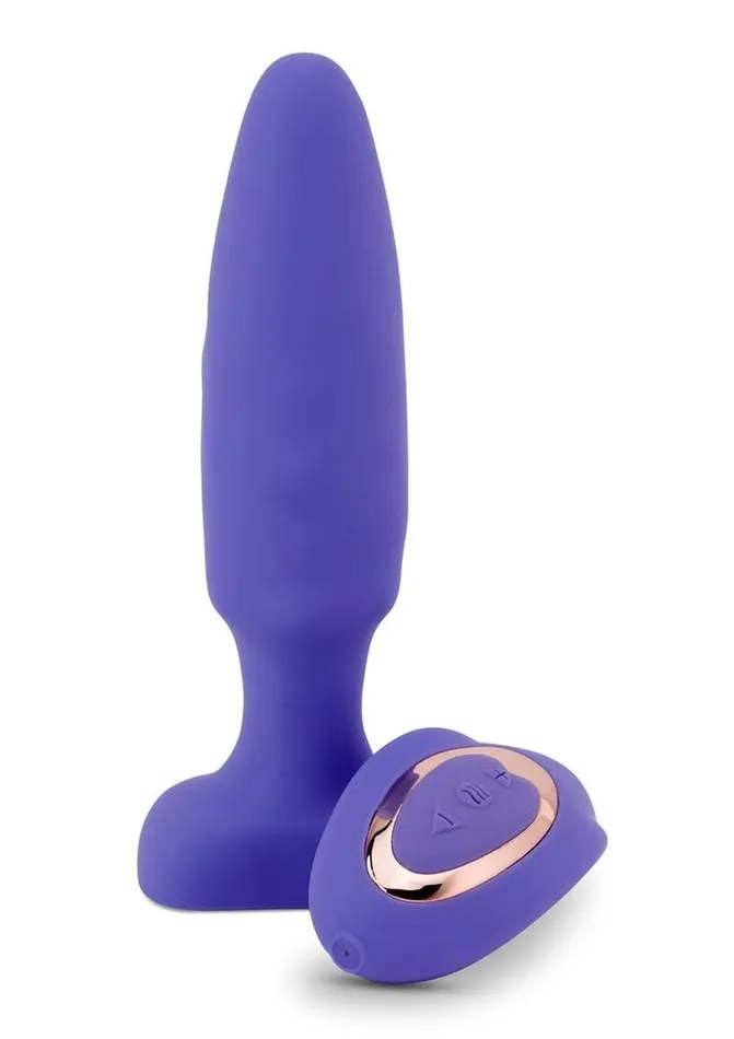 Nu Sensuelle Male Sex Toys Nu Sensuelle Andii Fino Roller Motion Rechargeable Silicone Anal Plug with Remote Control