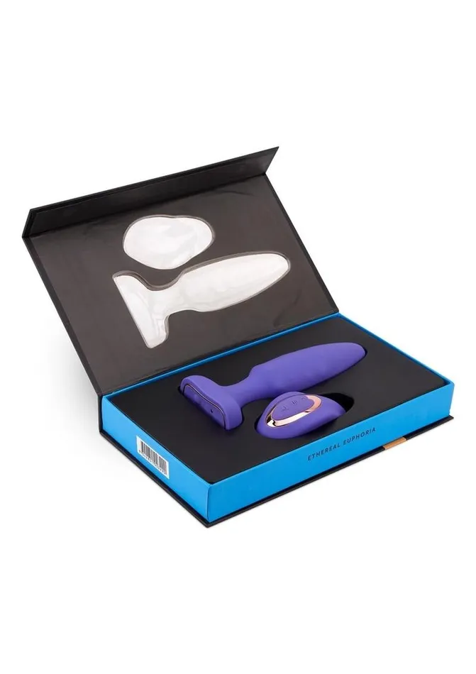 Nu Sensuelle Male Sex Toys Nu Sensuelle Andii Fino Roller Motion Rechargeable Silicone Anal Plug with Remote Control