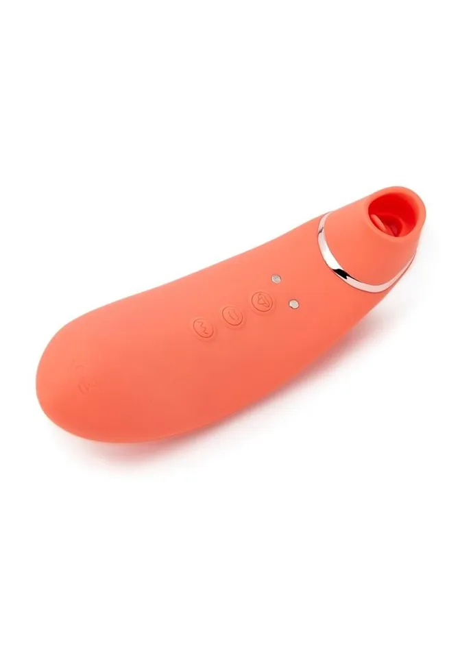 Nu Sensuelle Nu Sensuelle Trinitii Triple Action Suction Flickering Silicone Tongue Vibrators