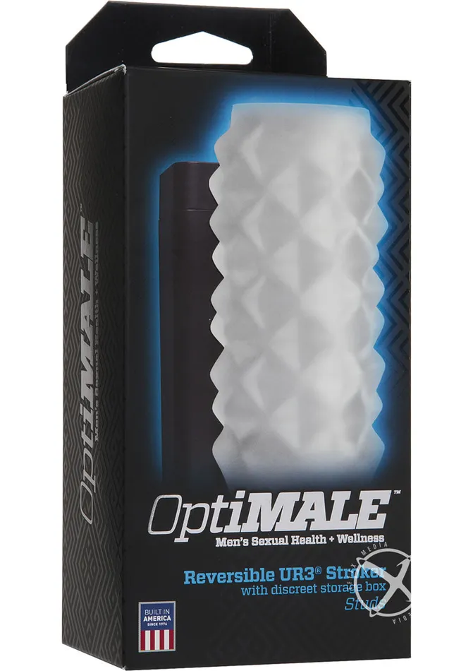 OptiMALE Male Sex Toys Optimale Studs Reversible Ultraskyn Masturbator