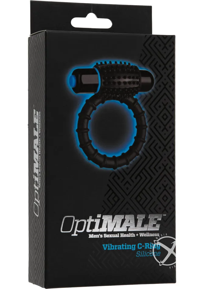 Optimale Silicone Vibrating Cock Ring with Bullet OptiMALE Couples