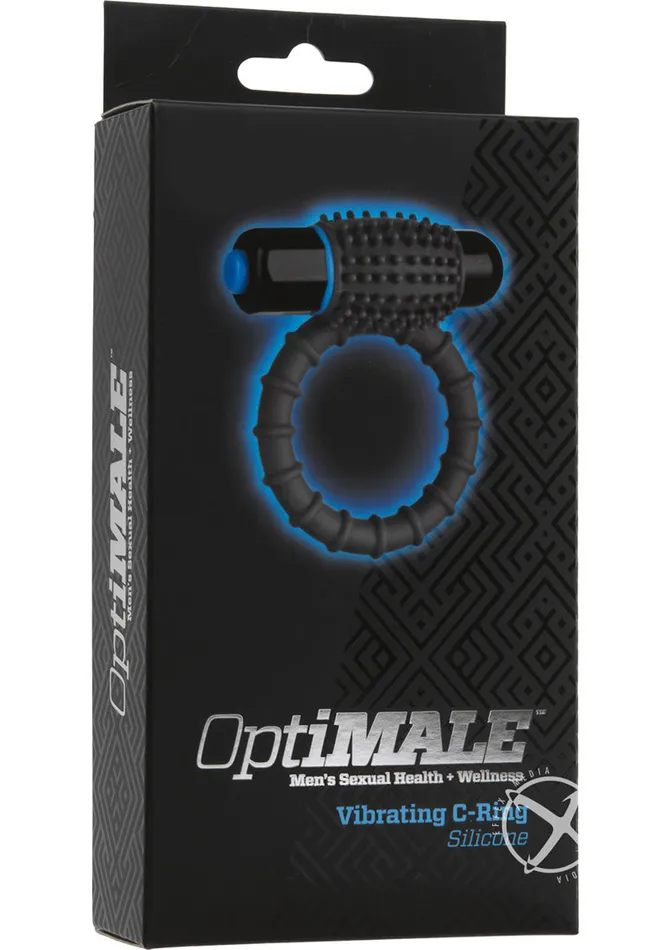 Optimale Silicone Vibrating Cock Ring with Bullet OptiMALE Couples