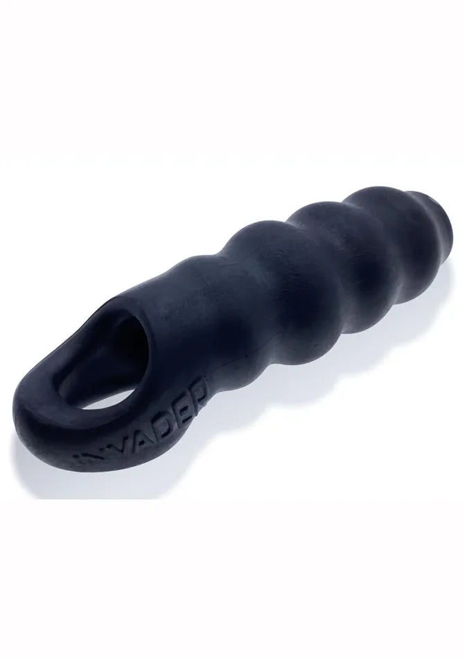Oxballs Female Sex Toys Invader Rippled OpenEnded Silicone Cocksheath Extender Oxballs Female Sex Toys Invader Rippled OpenEnded Silicone Cocksheath Extender