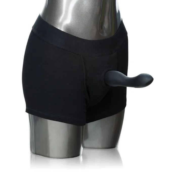 Packer Gear Black Boxer Brief Harness 2xl3xl CalExotics Female Sex Toys