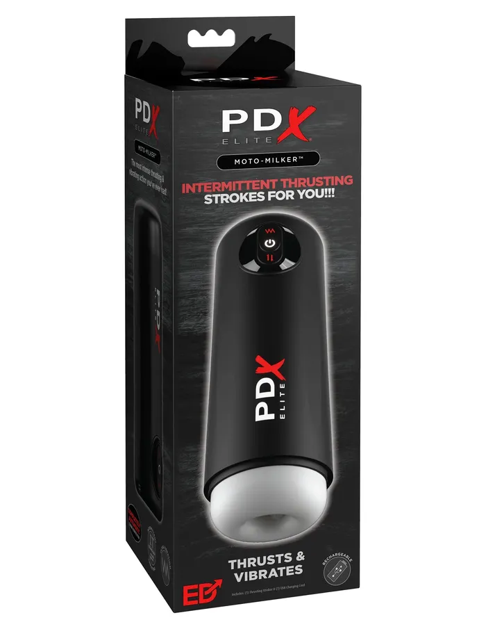 PDX Brands Anal Pdx Elite Moto Milker Black PDX Brands Anal Pdx Elite Moto Milker Black