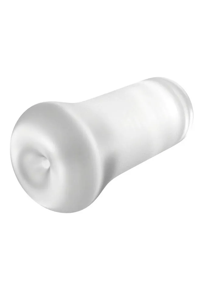Pdx Extreme Wet Stroker Slide and Glide Frosted Pipedream Extreme Toyz Male Sex Toys
