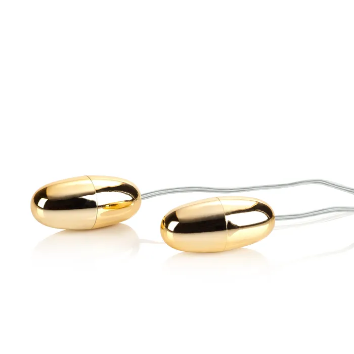 Pocket Exotics Double Gold Bullet CalExotics Female Sex Toys Pocket Exotics Double Gold Bullet CalExotics Female Sex Toys