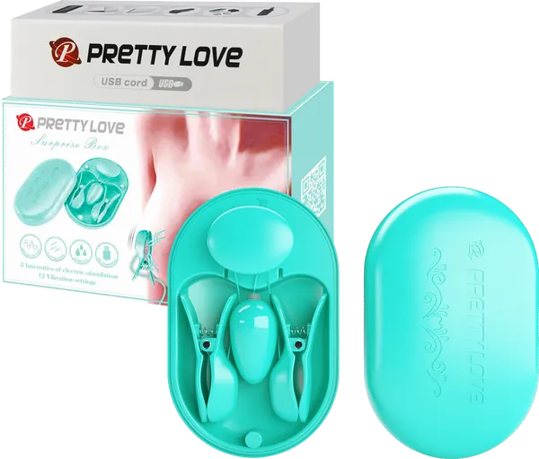 Pretty Love Surprise Box Nipple Clamps Nipple Clitoral Toys