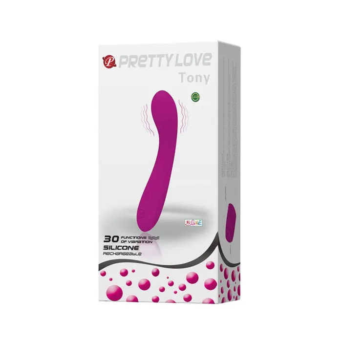 Pretty Love Vibrators Pretty Love Tony 30 Function Purple