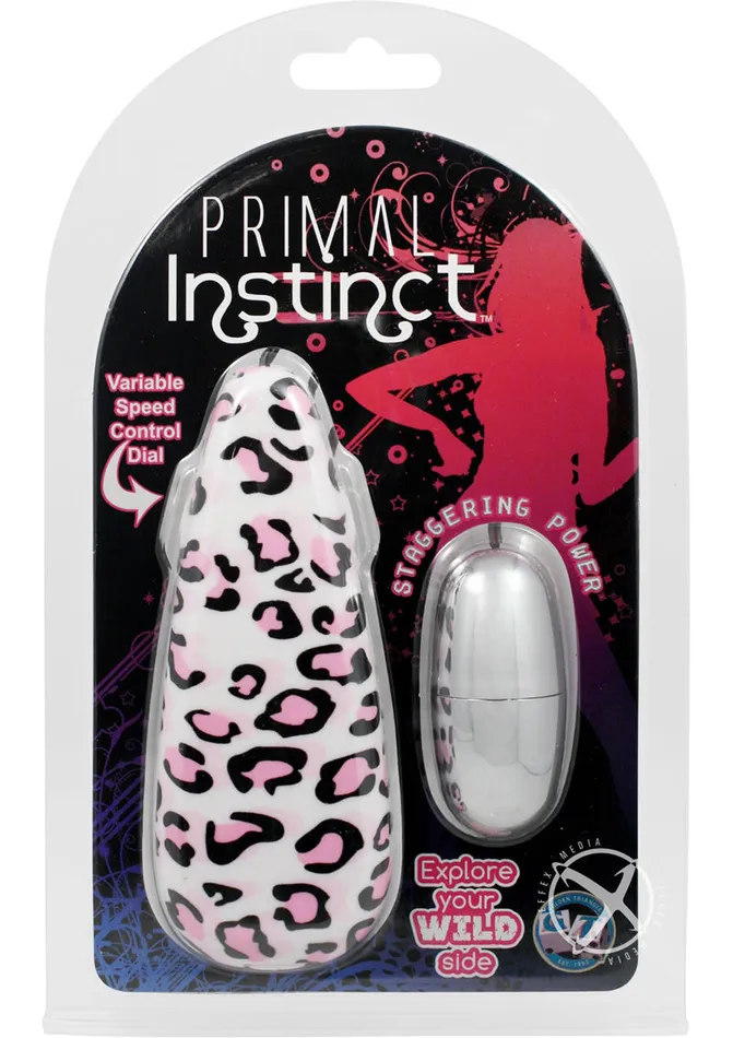 Primal Instinct Bullet with Remote Control Primal Instinct Female Sex Toys