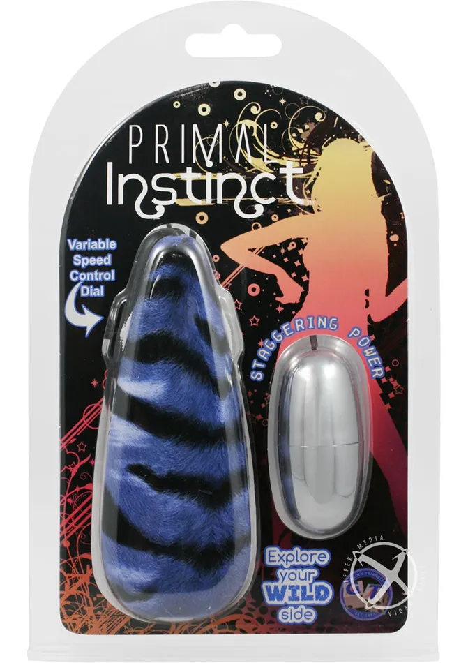 Primal Instinct Bullet with Remote Control Primal Instinct Female Sex Toys