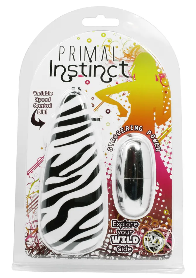 Primal Instinct Bullet with Remote Control Primal Instinct Female Sex Toys