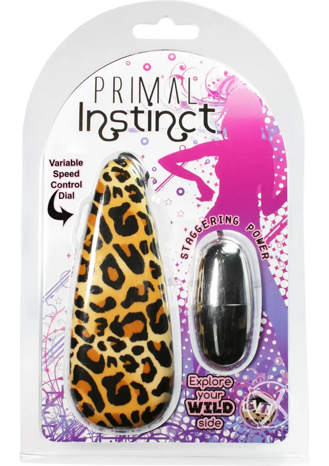 Primal Instinct Bullet with Remote Control Primal Instinct Female Sex Toys