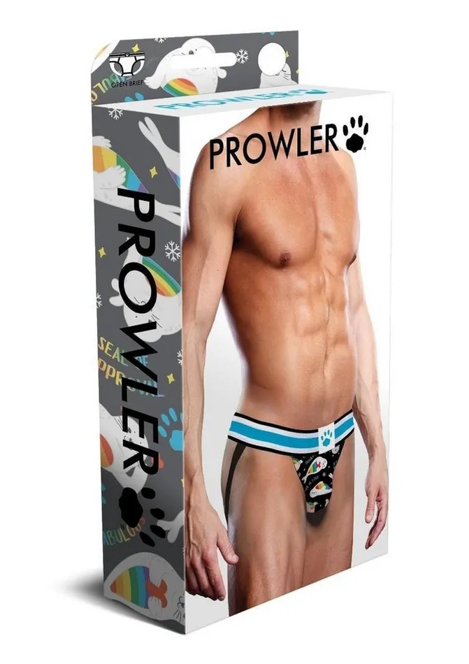 Prowler Seals Jocks XXL BlkRnbw Prowler Vibrators