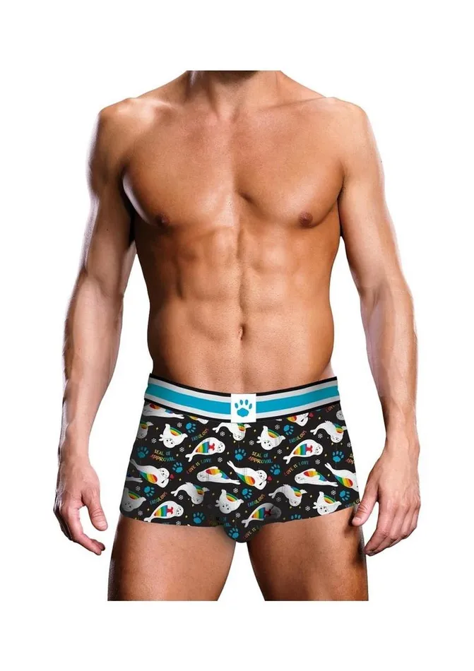 Prowler Seals Trunk XL BlkRnbw Prowler Male Sex Toys