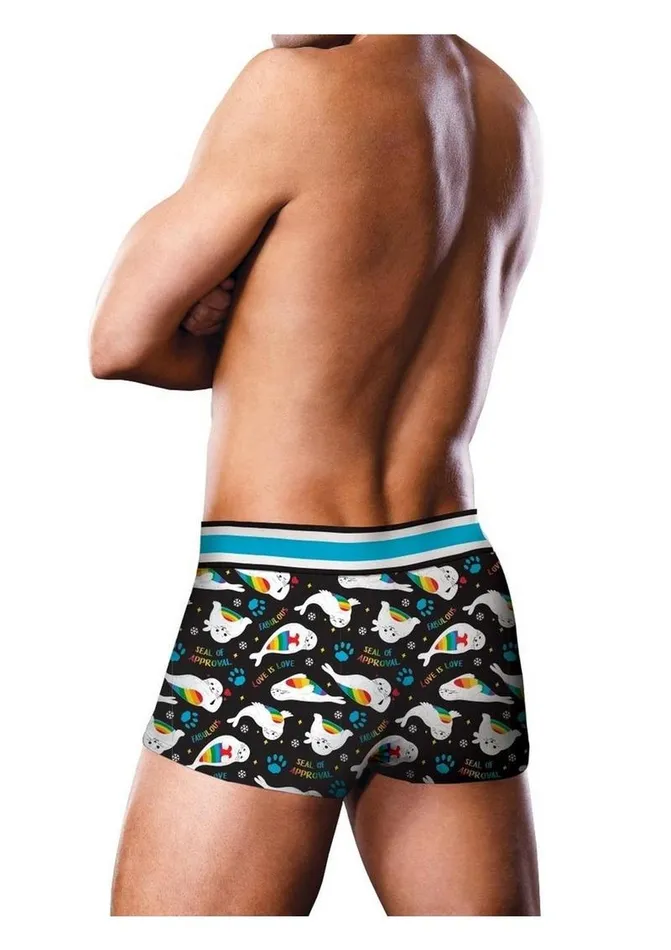 Prowler Seals Trunk XL BlkRnbw Prowler Male Sex Toys