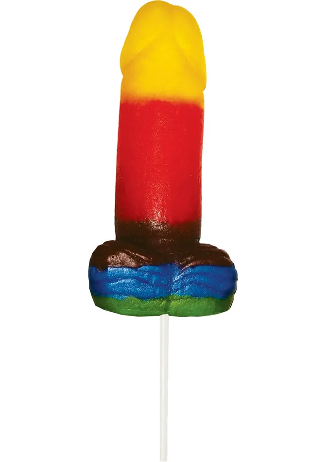 Rainbow Dildos Rainbow Sweet and Sour Jumbo Gummy Pecker