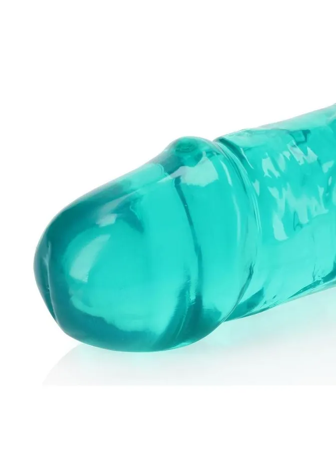 Realrock Crystal Clear Double Dong Real Rock Dildos