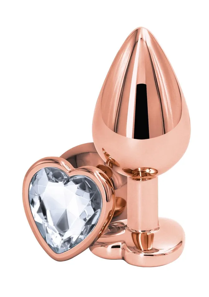 Rear Assets Anal Rear Assets Rose Gold Heart Anal Plug