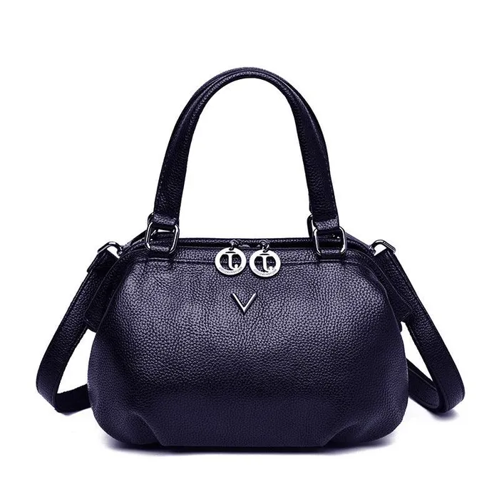 Restraints Summer Small Tote Genuine Leather Luxury Handbags Women Bags cj