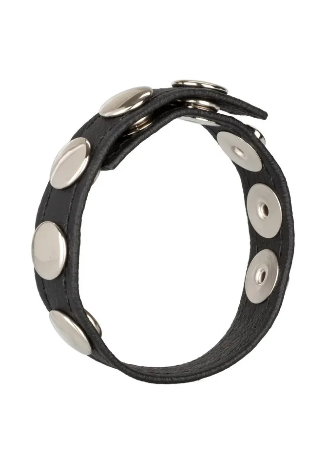 Rings Male Sex Toys Leather MultiSnap Cock Ring