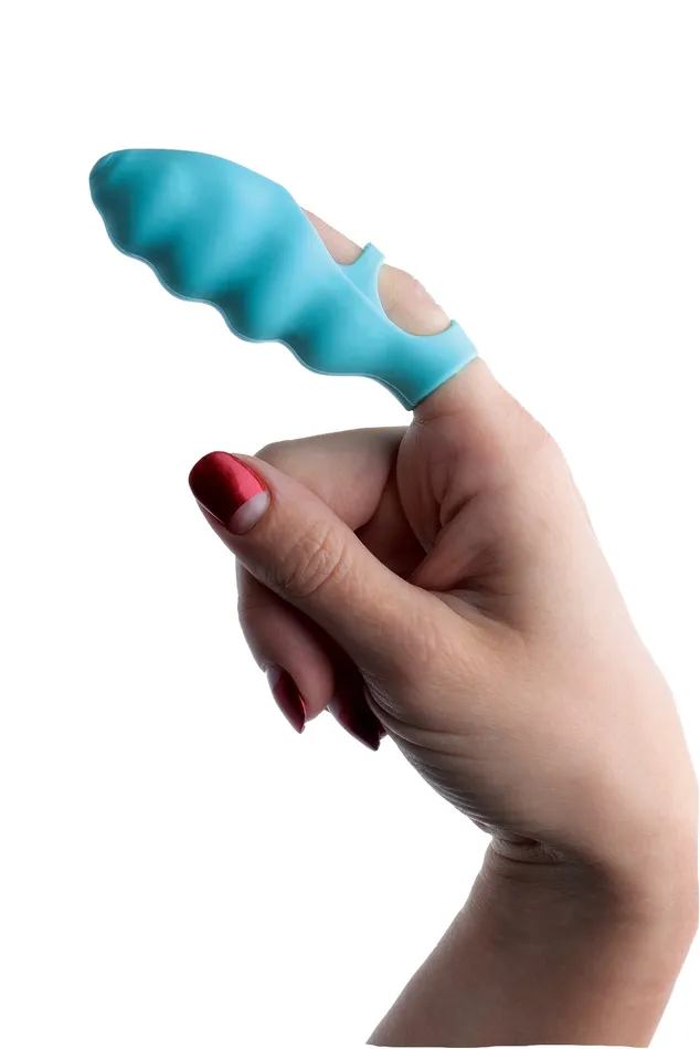 Ripples Finger BangHer Vibe Teal XR Brands Frisky Vibrators Ripples Finger BangHer Vibe Teal XR Brands Frisky Vibrators