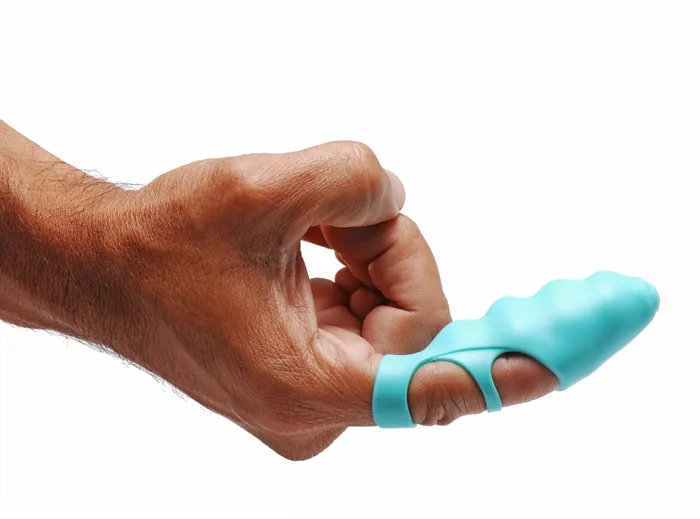 Ripples Finger BangHer Vibe Teal XR Brands Frisky Vibrators Ripples Finger BangHer Vibe Teal XR Brands Frisky Vibrators