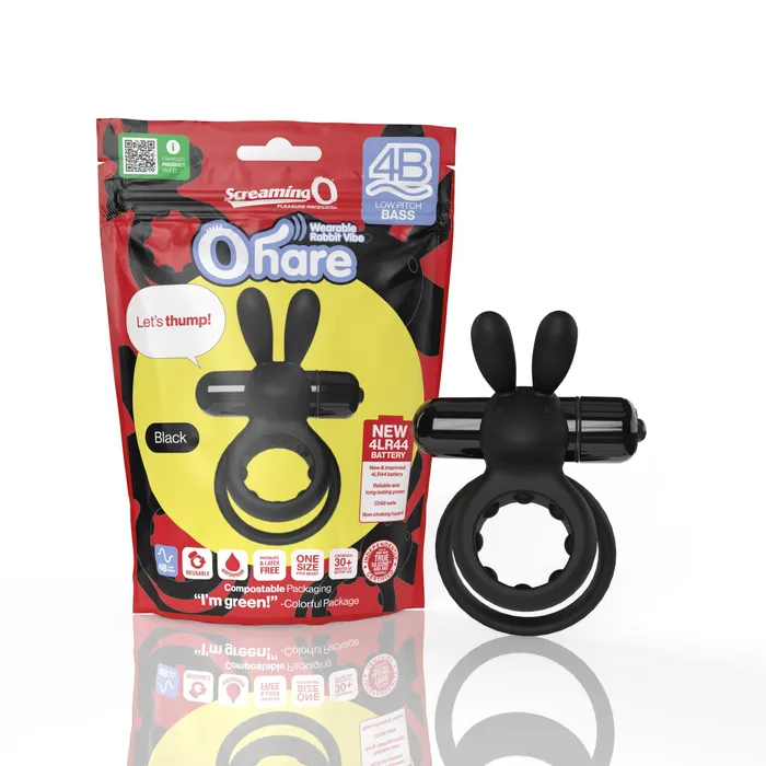 Screaming O 4B Ohare Black Screamingo Anal