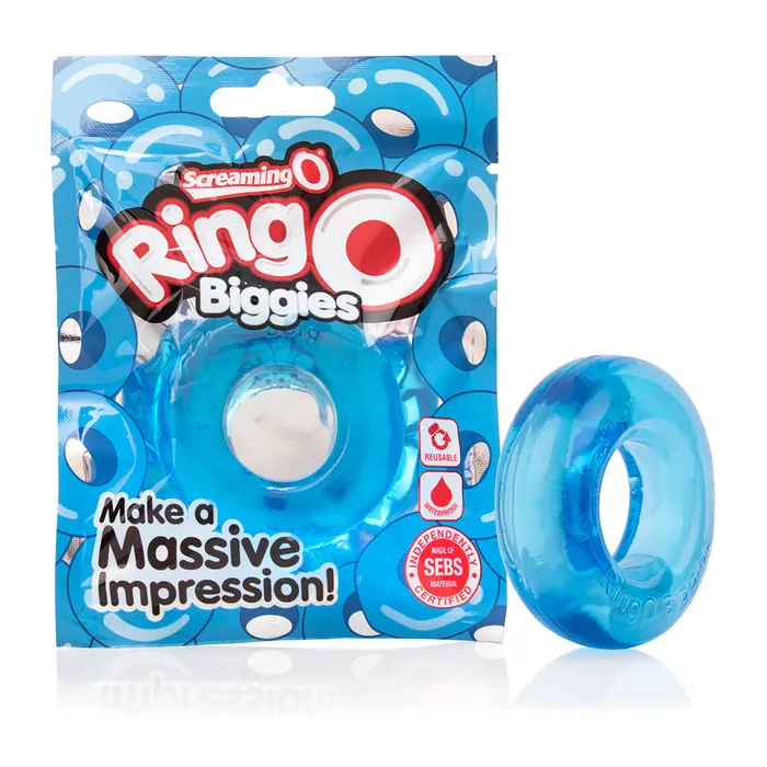 Screamingo Vibrators Ring O Biggies Blue