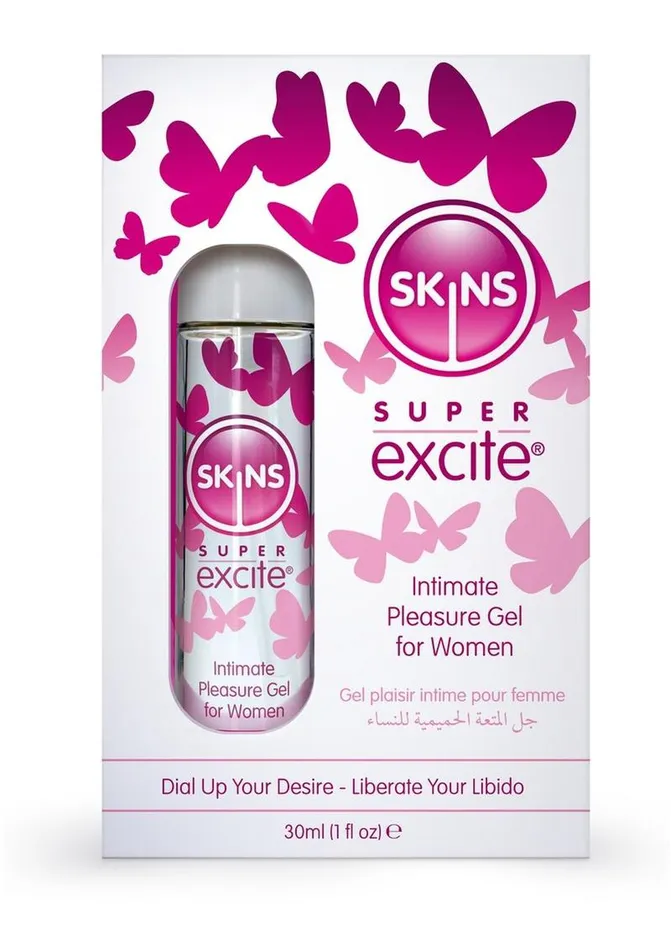 Skins Super Excite Clitoral Stimulation Gel Skins Female Sex Toys