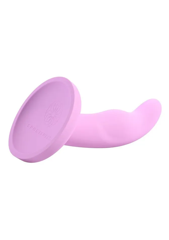 Sportsheets Lazre Silicone Curved Dildo with Suction Cup Female Sex Toys