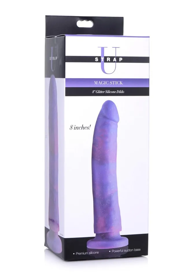 Strap U Magic Stick Glitter Silicone Dildo STRAP U Female Sex Toys
