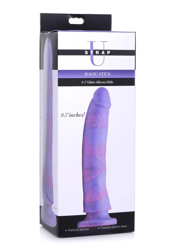 Strap U Magic Stick Glitter Silicone Dildo STRAP U Female Sex Toys