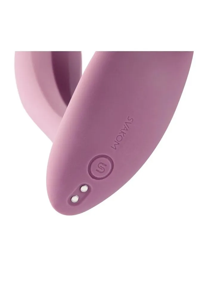 Svakom Erica Rechargeable Silicone App Compatible Dual Vibrator with Clitoral Stimulator and Remote Svakom Female Sex Toys Svakom Erica Rechargeable Silicone App Compatible Dual Vibrator with Clitoral Stimulator and Remote Svakom Female Sex Toys