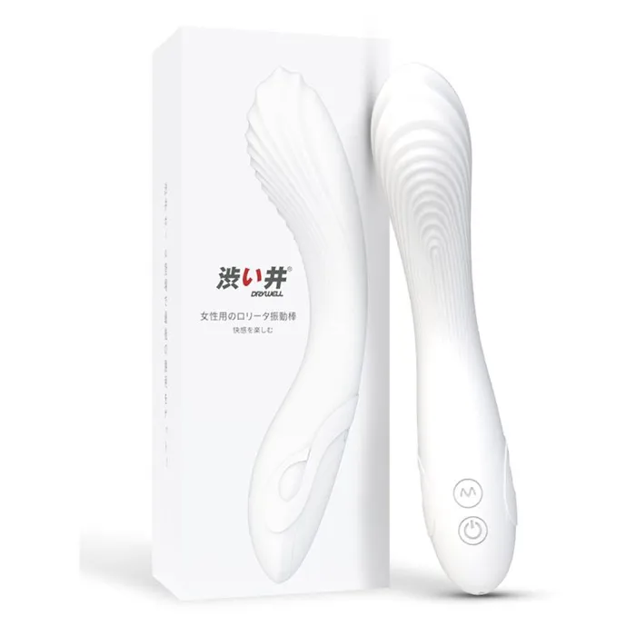 The Toolshed AU Flexible Bending Silicone Vibrator White Female Sex Toys