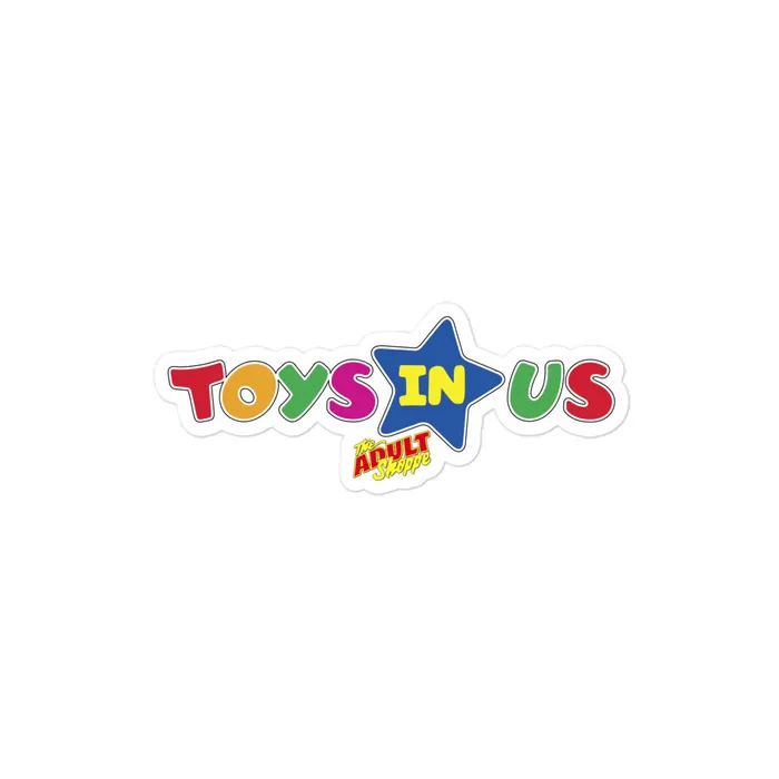 Toys In Us Bubblefree stickers The Adult Shoppe Dildos