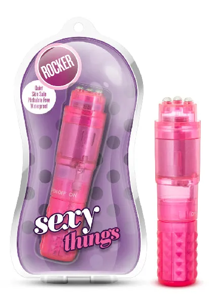 Vibrators Blush Sexy Things Rocker Pink
