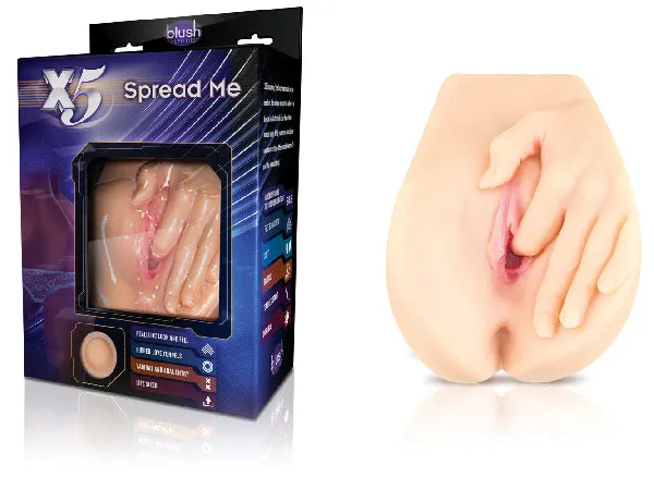 Vibrators Blush X5 Men Spread Me Beige