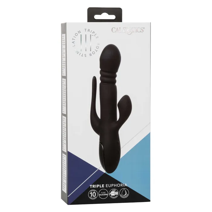 Vibrators CalExotics Iii Triple Euphoria Black Vibrators CalExotics Iii Triple Euphoria Black