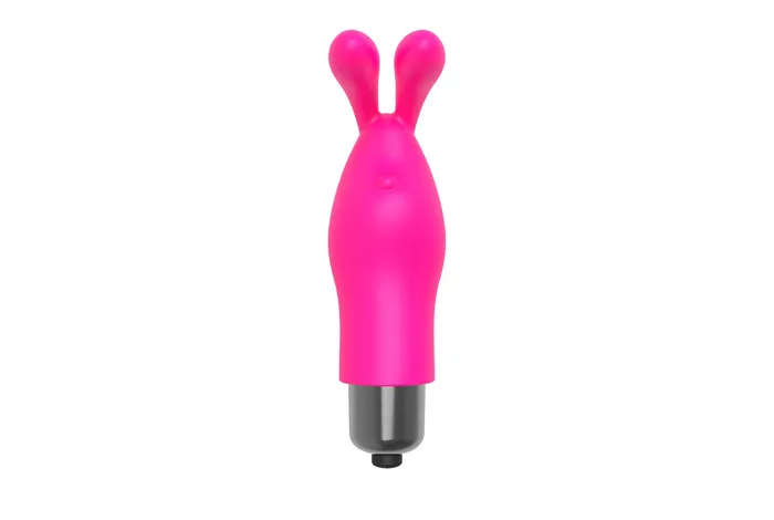 Vibrators Icon Brands The 9s Flirt Bunny Finger Vibrator Pink